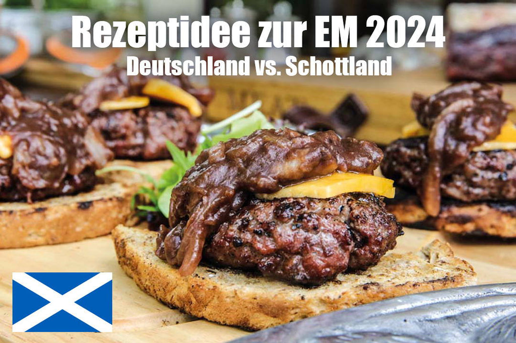 Scottish Steakburger mit Dattel-Zwiebel-Relish