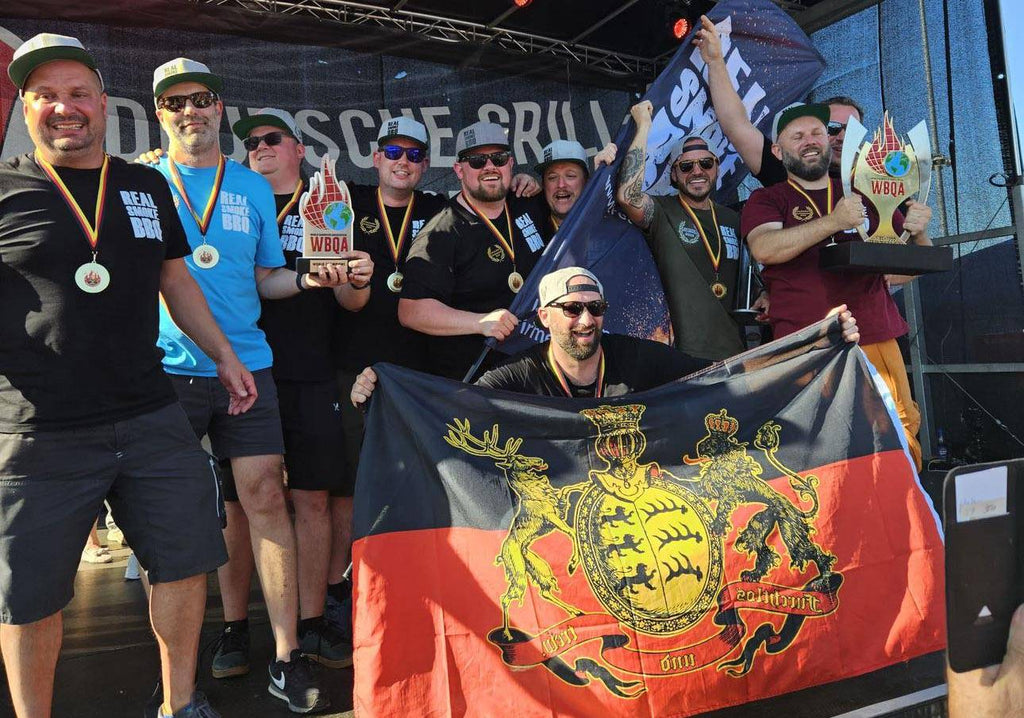 REAL SMOKE BBQ win WBQA World Championship title at BBQ Festival in Stuttgart 