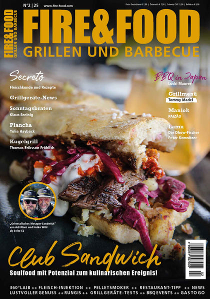 FIRE&FOOD 2025/02 - Einzelausgabe Magazin