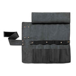 F.DICK | Leather roll bag 5 pieces | Black