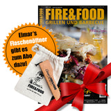 FIRE&FOOD Geschenk-Abo plus Flaschenöffner