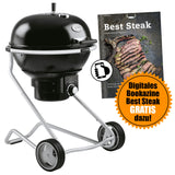 Rösle Holzkohle-Kugelgrill No.1 F60 AIR + Digi-Bookazine GRATIS